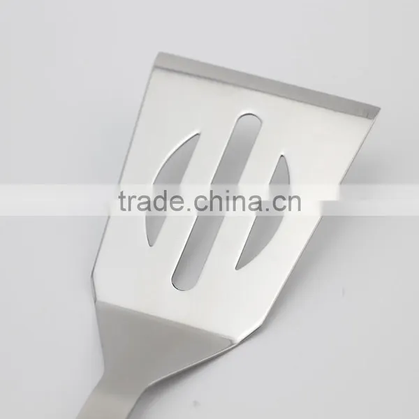High Quality Stainless Steel Barbecue Tool Set With Spatula Fork And Tong photo-5