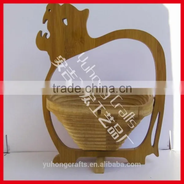 100% Handmade Bamboo Storage Basket photo-3