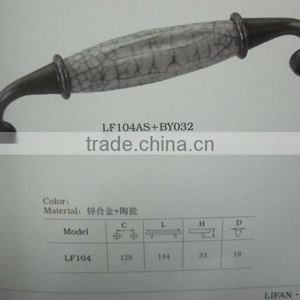 Foshan Factory Price Desk Drawer Handle Ceramic Knob Ceramic Cheap Drawer Knobs photo-3