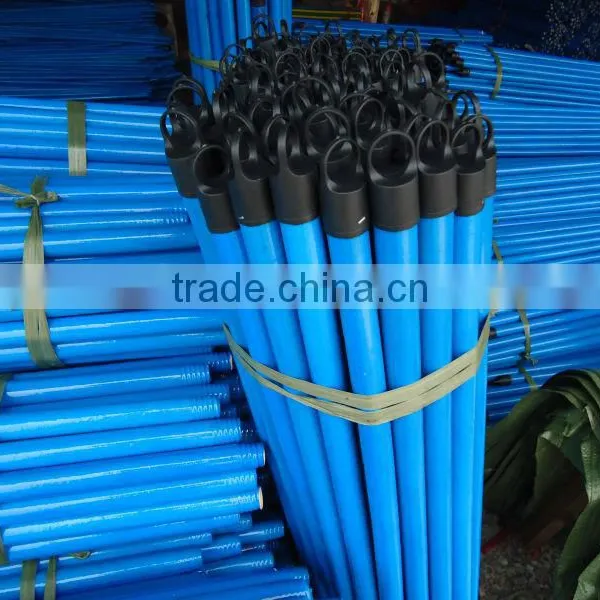Hot Sales Flower PVC Coated Wooden Broom Handle photo-6