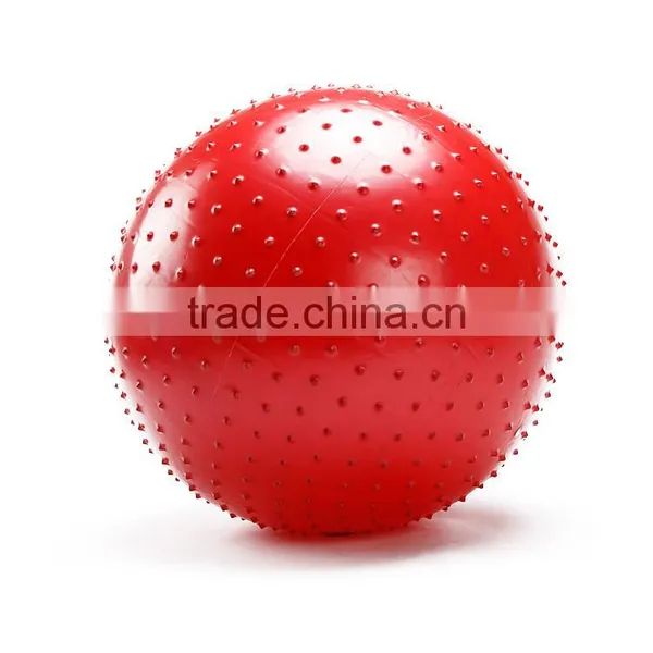 Wholesale ECO Anti-slip Anti Burst PVC Massage Ball Yoga Ball For Fitness photo-2