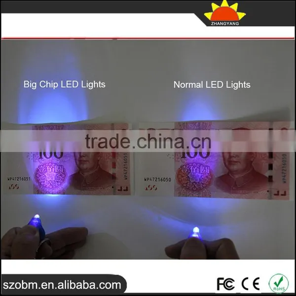 Top Quality Purple Light Led Keychain,Big Chip Led Lamp 395nm UV Led Keychain photo-5