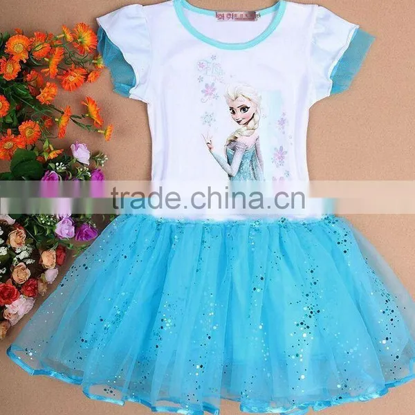 Sunshne Wholesale New 2015 Summer Kids TUTU Dress New Baby Girl Dress Sequin Dresses Fashion Baby & Kids Clothing photo-3