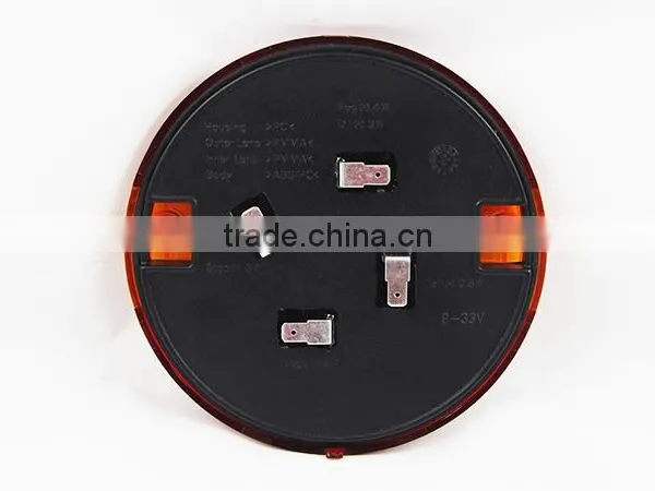 140mm Led Tail Lights Round Stop Turnning Driving Lamp photo-4
