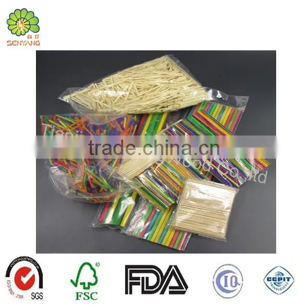 Wooden Color Craft Stick
