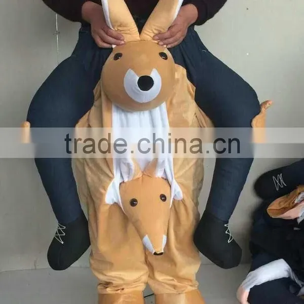2017 Adult Fancy Dress Ride on Carry Me Snowman Costumes for Adults photo-6