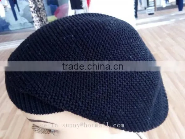 Top Sale Good Quality Oversize Knite Hat Men Knitted Hat for Wholesale (BKN64) photo-3