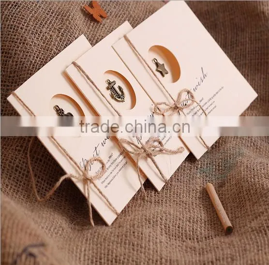 Wholesale Luxury Handmade Decoration Birthday Greeting Card Custom Paper Wedding Invitation Cards 2016 photo-5