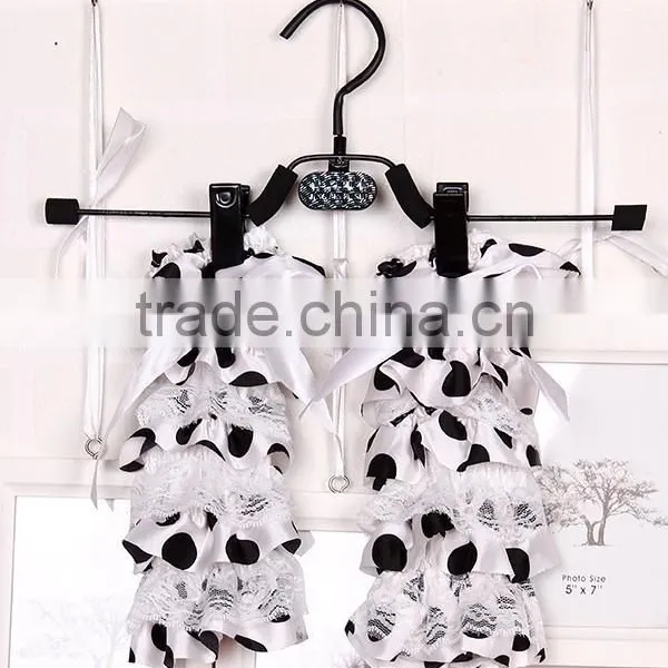 Factory Wholesale Baby Halloween Black and Orange Baby Legging Fashion Lace Leg Warmers photo-2