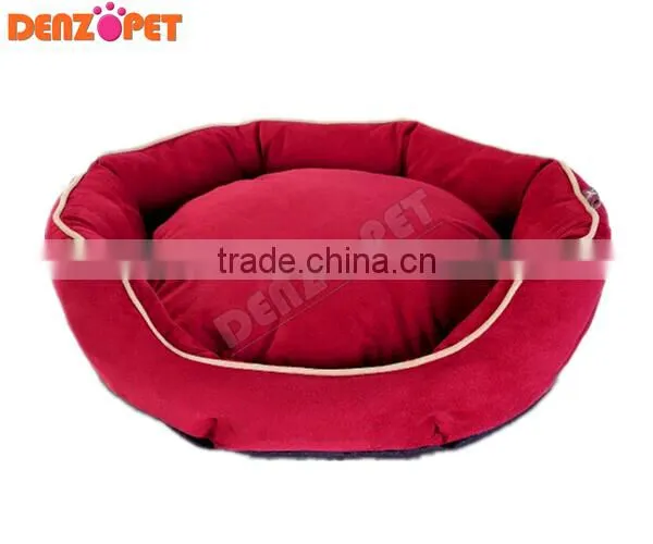 2014 Oval Suede Pet Bed Dog Bed photo-3
