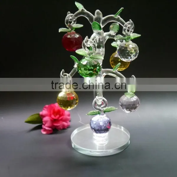 Beautiful Crystal Apple Tree Model photo-3
