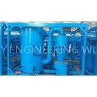 Finished Heavy Metal Sand Blasting Fabrication , Port Machinery Parts