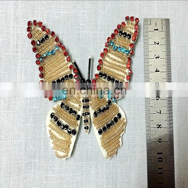 2017 Customized Fashion Sew on Embroidery Sequin Patch/applique for Garment/shoe photo-6