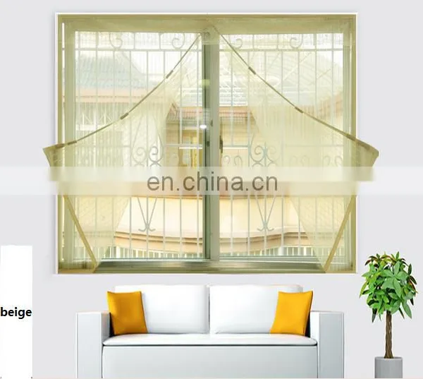 In the Middle Open Type of Magnetic Screen Window Netting for Preventing Bugs photo-5