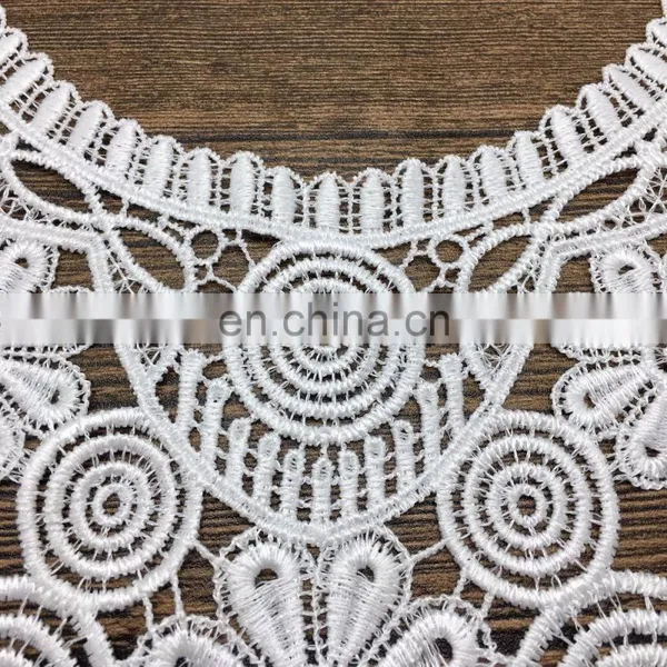 OLN14191 Cotton Dress Neck Designs Neck Trim Lace for Clothing photo-4