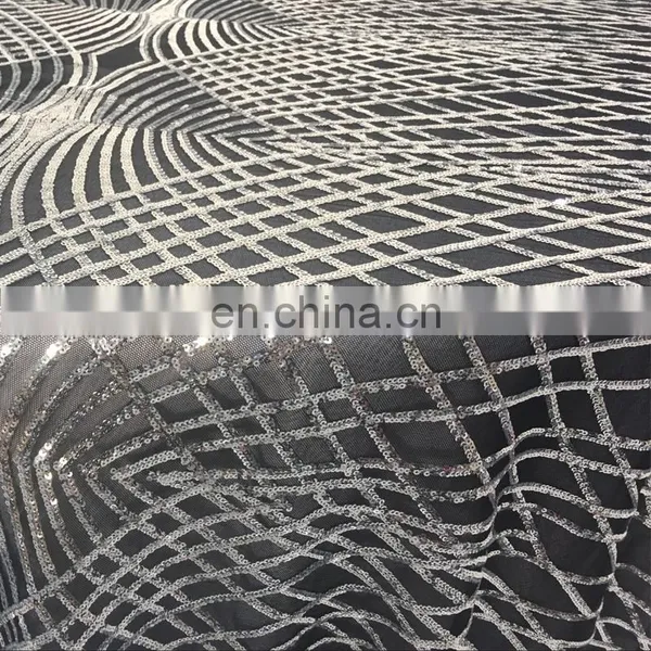 TC229A 80x80 Square Polyester Sequin Tablecloth Factory photo-5