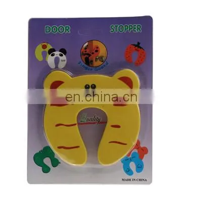 Cartoon Child Baby Safety Gate Card / EVA Door Stopper(Yellow) photo-2