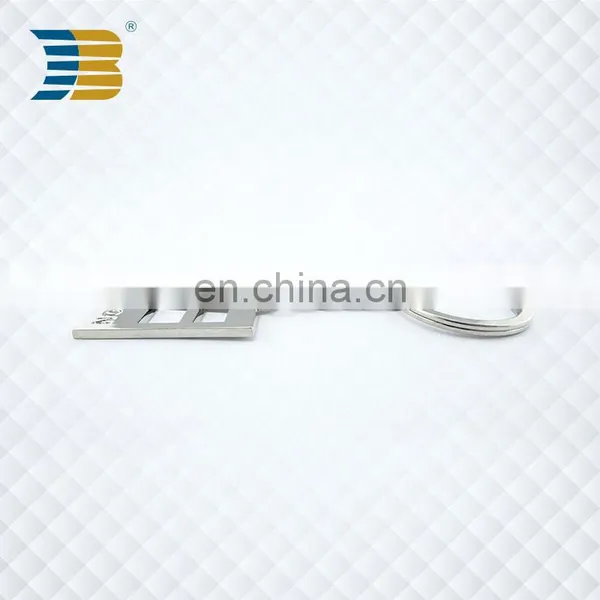 Zinc Alloy Hollow Custom Metal Keychain photo-2