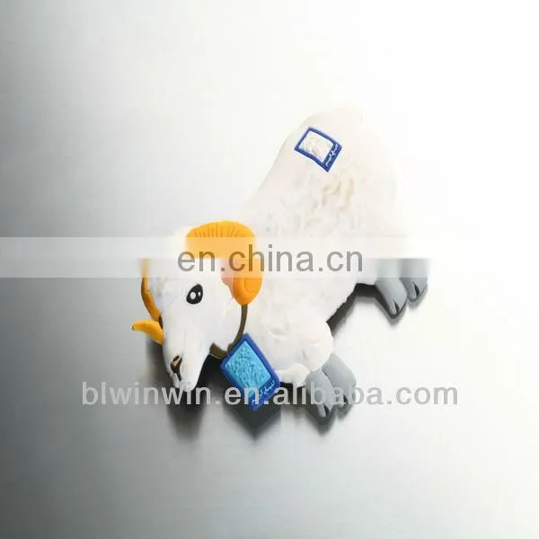 Animal Shaped Felt Fridge Magnet sticker
