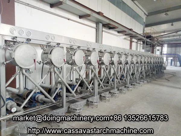 High Efficient Cassava Starch Processing Machine for Sale photo-4