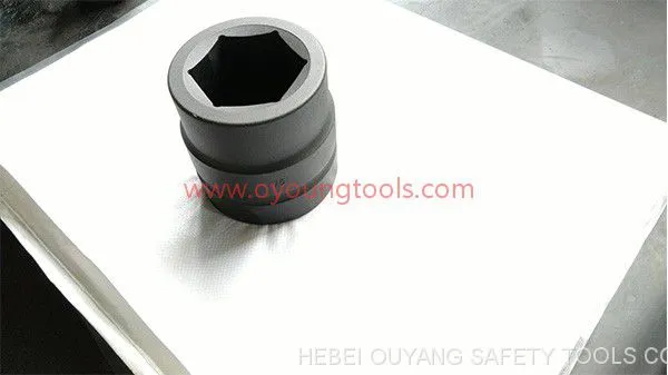 40CR-V Steel Impact Socket,65mm,Punch Forged,Black Sand Finished photo-3