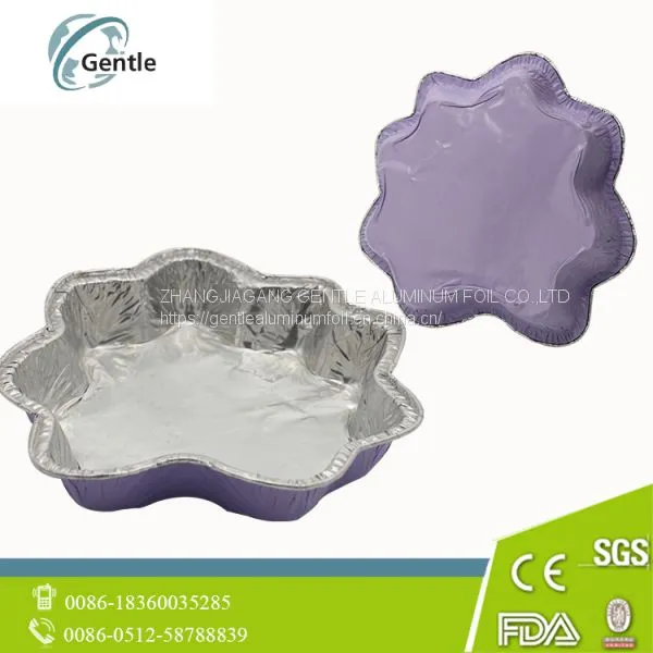High Quality Decorative Pattern for Cake Food Grade Aluminium Container