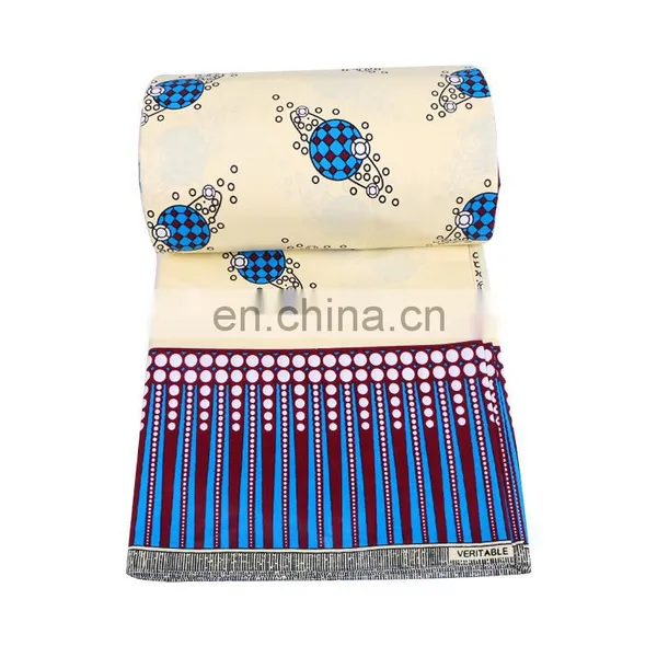 Wholesale 2019 in Stock 100% Cotton Wax Prints African Wax Fabric photo-2