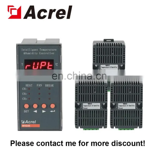 Acrel Loop Grid Cabinet Temperature & Humidity Controller WHD46-11 photo-3