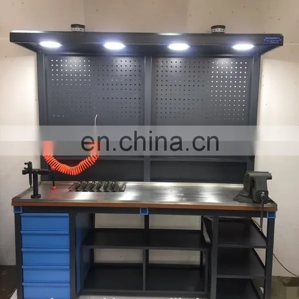 Square Workbench for Repair Injector and Pump Stainless Steel Work Table photo-4