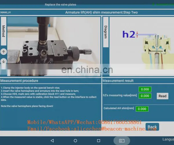 CRM4000 Common Rail Injector Repair Kit Tools System for Bos-ch and Den-so Stage 3 Injector Test photo-3