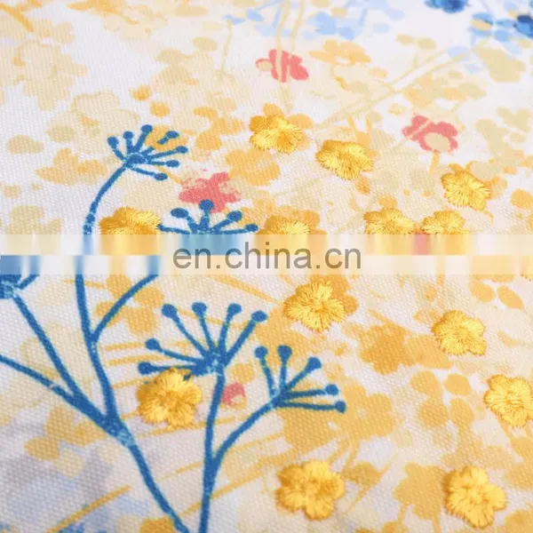 Traditional Luxury Digital Print Embroidered Floral Cushion Covers for Sofa Bedroom photo-5