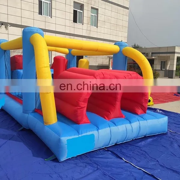 Family Use Oxford Fabric Inflatable Bounce House Obstacle Course Bouncer photo-2