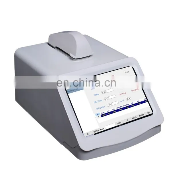 DW-K2800 Touch Screen Micro Volume Nucleic Acid Analyzer Nanodrop Spectrophotometer photo-2