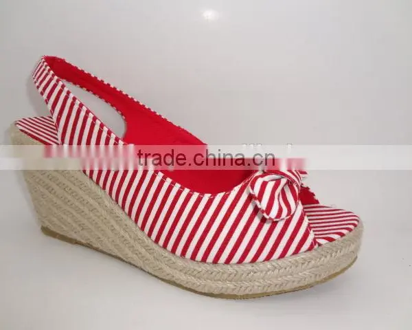 2016 Most Fashion Shoe Handmade Canvas Shoe Espadrille photo-2