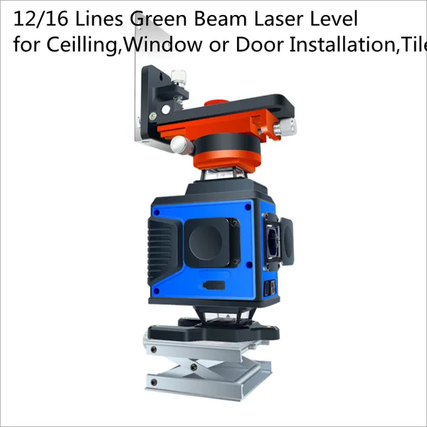 4D Automatic Leveling 360-degree Rotary 16-lineGreen Laser Levels photo-4