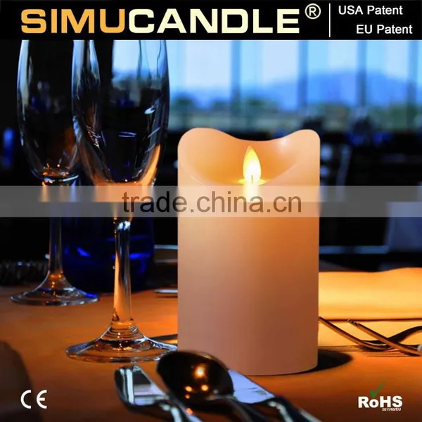 Simulate LED Candle With Flickering Flame With USA and EU Patent With Remote photo-3