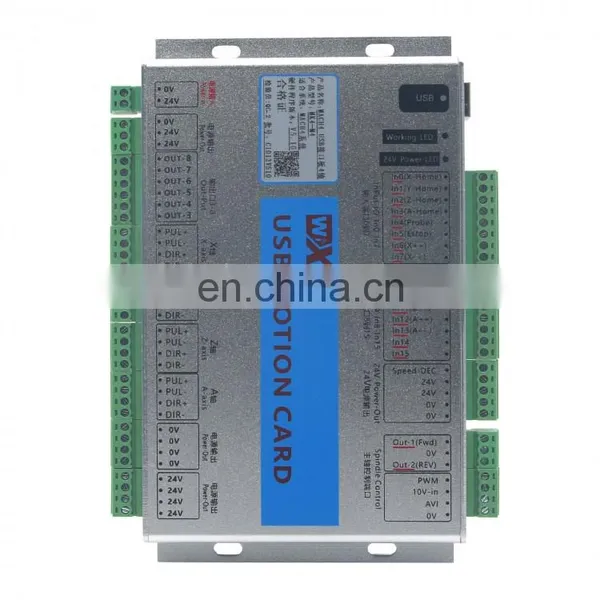 USB 2MHz Mach4 CNC 3Axis 4 Axis 6Axis Motion Control Card CNC Breakout Board for Machine Centre photo-5