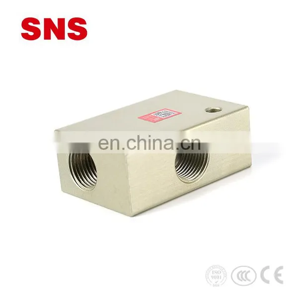 SNS (KV Series) Hand Brake Hydraulic Push Pneumatic Shuttle Valve photo-3