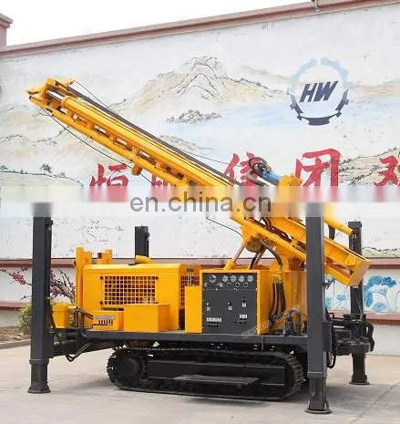 300M Deep Portable Water Well Drilling Rig With Hydraulic Drilling Rig and Mud Pump photo-3