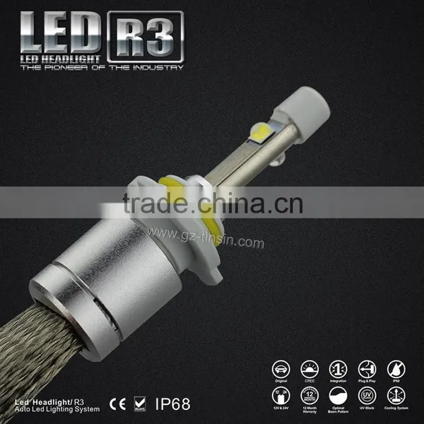 2015 Hot New Products Cars Accessories Led Bulb 9006 Led Headlight h4 photo-3