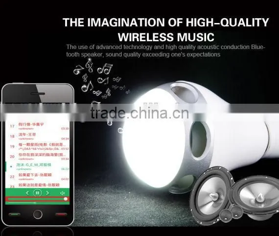 Bluetooth Speaker Led Bulb Bamboo Bluetooth Speaker Out Bluetooth Speaker photo-3