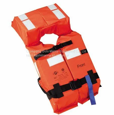 MED Approved SOLAS 150N Foam Work Life Jacket Vest photo-3