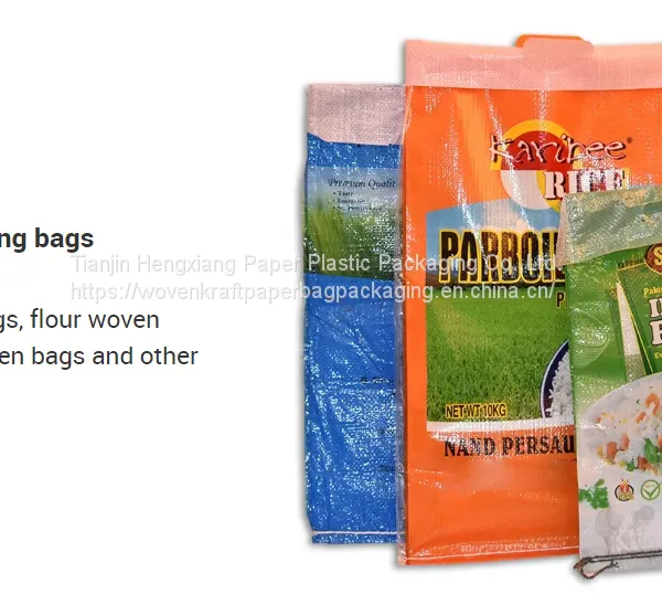 Polypropylene pp Woven Laminated Bag Agricultural Grain Wheat Seed Packaging Bag 50kg photo-4