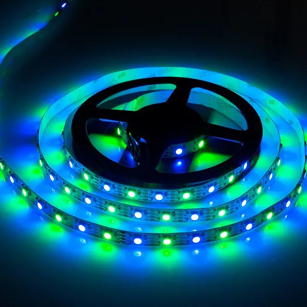 DC 12V 60 Leds/M LC8808B 5050 RGB 60 Pixel MultiColor Indoor Decor Ambient Digital Rgb Led Strip Various Effect Ws2815 Led Strip photo-5