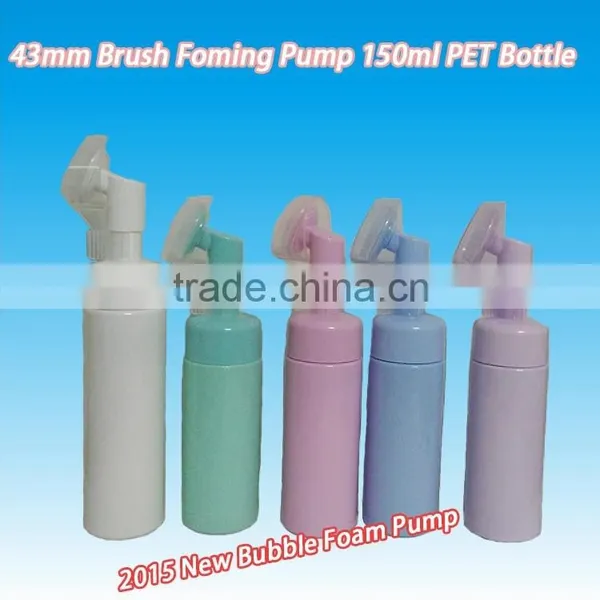150ml PET Plastic Foam Pump Cosmetic Bottle