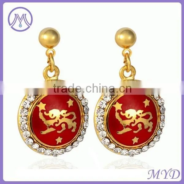 Fashion Enamel Drop Earrings Jewelry Making photo-3