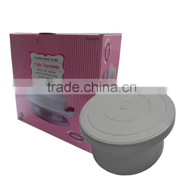 11" Plastic Cake Decorating Turntable photo-4