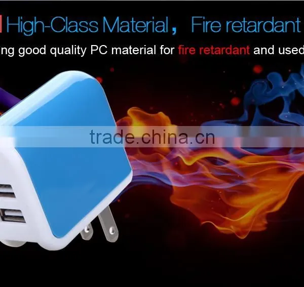 15.5W/2.1A Dual USB Wall Charger Adapter With Foldable Plug and Smart Charging Chip for Samsung Mobile Phone photo-5