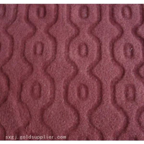 Knitted Clip Flower Polar Fleece Fabric - Unique 3D Floral Texture for Fashion & Decor photo-4