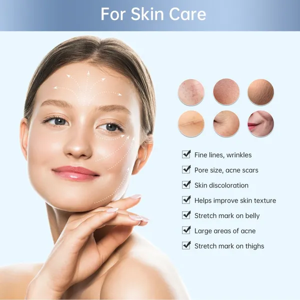 Upgrade New Design Derma Pen Mirco Needle Bio Pen Q2 With LED Light Therapy and Mirco Current Beauty Device photo-3
